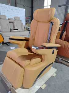 Asientos de Aviación de Cuero para Vehículos Comerciales, Lujosos <span class=keywords><strong>e</strong></span> Impermeables para <span class=keywords><strong>Vito</strong></span> y Toyota Sienna - Product Image 4