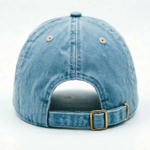 Customizable 6-Panel Baseball Cap Embroidered Brim Patchwork Design Adjustable Metal buckle Baseball Cap Designed For Women - Product Image 4