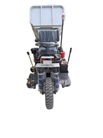 Tricycle à benne basculante diesel Inca Rock 1 tonne, moteur à démarrage électrique, batterie 60A, frein à huile, poids 480 kg
