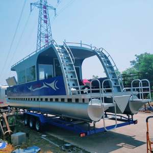 Bateau ponton personnalisé de toutes tailles à vendre - Product Image 5