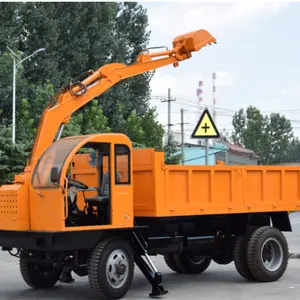 6 tons 8 tons 10 tons wheeled truck mounted excavator