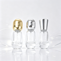 Flacon de parfum miniature vide de 15 ml, flacon en verre personnalisé avec logo, flacon en verre rechargeable pour emballage cosmétique