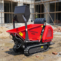 Rhinoceros XN800 920kg L-förmiger Mini-Dumper mit Kubota-Motor, Raupenlader, 0,26m Schaufelkapazität, Hydraulikpumpe, Ein Jahr Garantie