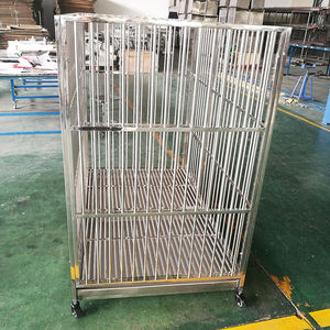 L'usine Lize vend des cages pour animaux de compagnie en acier inoxydable extra-larges, intérieures et extérieures, pour chiens lourds - Product Image 5
