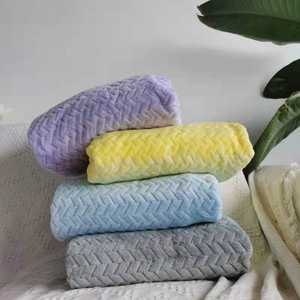 Manta polar cálida y suave de microfelpa para sofá, sábana de lana de Coral, ligera, mecánica, lavable, de franela, para invierno - Product Image 5