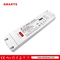 Certificat CE Alimentation Led Lumières Éclairage Plastique Électronique 12v 150w Led Transformateur 24v 200w LED Driver