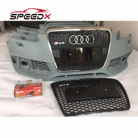 Pour Audi A6 A6L C6 Kit Carrosserie Amélioré RS6, Pare-Chocs Avant et Grille