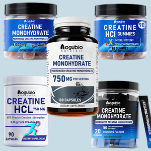 OEM Etiqueta Privada pura micronizada creatina HCL suplemento alimenticio creatina monohidrato HCL cápsulas soporte muscular - Product Image 4