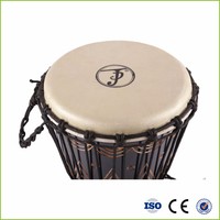 Qualité fiable des Instruments de musique professionnels djembe de haute qualité