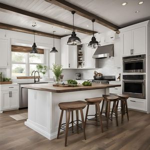 CBMmart 个性化厨房橱柜，带内置橱柜调料收纳架 - Product Image 3