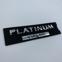 Badge personnalisé de voiture, couleur or, platine vvvi dirt, Badge autocollant pour NISSAN PATROL Y62