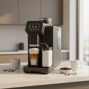 Cafetera Inteligente Totalmente Automática para el Hogar y la Oficina, Pantalla LCD Grande, Cafetera Espresso, Solo para Granos de Café, Estable y Sólida - Product Image 2