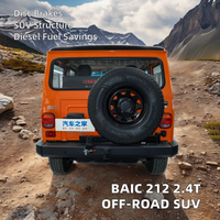 BAIC 212 Sniper 4*4 SUV Off-Road Murah Buatan Cina 2.4T Empat Zona Kondisi Baru Kendaraan Off-Road Tangguh