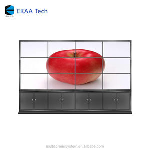 EKAA 55 pollici 3.5mm video wall tv cornice stretta segnaletica digitale schermo piatto tv promozione shopping - Product Image 2