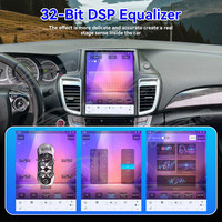 Baoshang 12.1 Lunch 8+128G Android pour Honda Accord 9ème génération, caméra 360°, commande vocale, lecteur DVD, GPS, navigation automobile