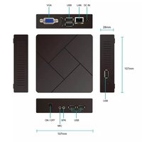 Nuevo Thin Client G4, Reemplazo del N380 con Protocolo RDP10.0, 1GB de RAM DDR3, 8GB de Almacenamiento Flash, LAN RJ45 de 1000Mbps, 30 Usuarios