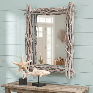 Miroir extensible en bois massif de style moderne pour meubles de maison, salon, hôtel, cave à vin, armoires - Product Image 2