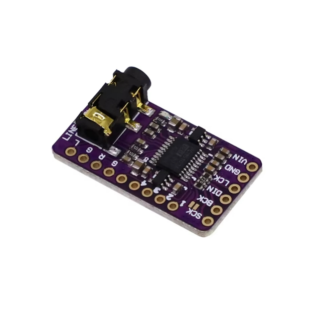 PCM5102 Audio Stereo Digital to Analog Converter DAC Decoding Board I2S IIS Single Chip Audio Module