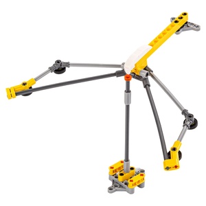 DELI 74380 đồ chơi trẻ em nâng cargyro hàng đầu máy phóng giáo dục sớm phát triển câu đố não 6-14 tuổi nam nữ chất lượng cao - Product Image 1