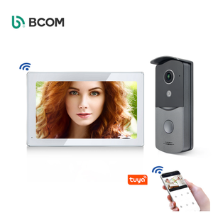 Interphone intelligent 1080P Tuya avec vidéo bidirectionnelle, connexion WiFi 4 fils, design villa - Product Image 1