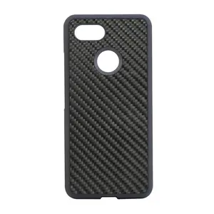 Hot Selling Carbon Fiber Case für Google Pixel 3, Carbon Fiber Phone Case Anti-Rutsch-Design