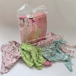 Trapos de Limpieza 100% Algodón para Uso Industrial, Trapos de Camiseta de Color Claro, Trapos de Tela Reciclada para Limpieza - Product Image 1