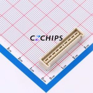 ZHD-38AWB Wire-to-Board Pin Header SMD,P=1.5mm,Horizontal Mount Connector 2x19P 1.5mm Horizontal Mount 38P - Product Image 1