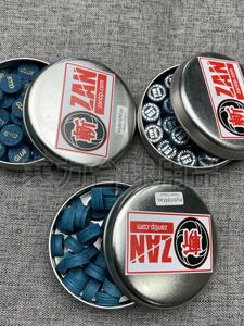 Pointes de billard chinoises Zan Super Chop Original importées, multicouches, pour billard à neuf boules, 14 mm, taille moyenne, pour billard chinois à huit boules - Product Image 2