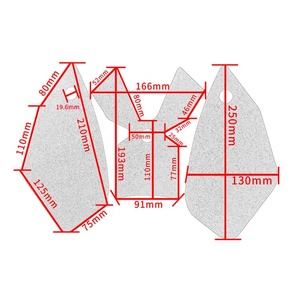 XXUN – coussinets de réservoir antidérapants pour moto, genouillère à gaz, protecteur autocollant de Traction pour Aprilia <span class=keywords><strong>GPR</strong></span> <span class=keywords><strong>125</strong></span> 150 250 GPR125 150 250 2015- - Product Image 4