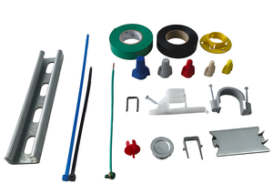 An toàn cách điện 1/2 \ "thép carbon thường móng tay màu xanh điện Kim Loại cáp Staples cho NM BX MC AC UF đóng chặt cáp điện - Product Image 6