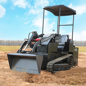 Mini-chargeuse compacte industrielle sur chenilles 900 kg avec moteur EPA 5, livraison gratuite, pour usage agricole, avec accessoires, durable - Product Image 4