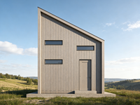 Casa Prefabricada Moderna LGS, Villa, Hotel, Apartamento, Estructura de Acero de Alta Resistencia, 49m, Tiempo de Construcción Rápido, Ahorro de Tiempo, Fácil Montaje
