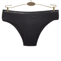 Culottes pour femmes en coton uni, taille basse, haute résilience, extensibles, douces et agréables pour la peau