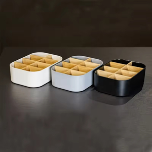 Customized <strong>Plastic</strong> Desktop Organizer Box Portable Stationery &amp; Tools <strong>Storage</strong> for Office Makeup <strong>Storage</strong> <strong>Bin</strong> - Product Image 6