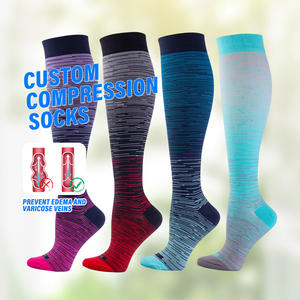 <span class=keywords><strong>Bas</strong></span> <span class=keywords><strong>de</strong></span> <span class=keywords><strong>contention</strong></span> à haute élasticité fabriqués par le fabricant, pour la course à pied, le fitness, le sport, chaussettes <span class=keywords><strong>de</strong></span> compression personnalisées pour femmes et hommes - Product Image 1