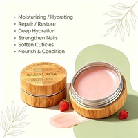 Baume à cuticules SAGALAGA 30g, hydratation intense pour les ongles et les cuticules, soin longue durée, beurre de karité, huile de jojoba, soin des ongles