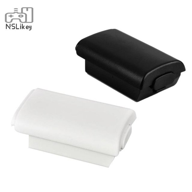 NSLikey Battery Cover Back Case for Xbox 360 Wireless Controller Battery Back Cover Door