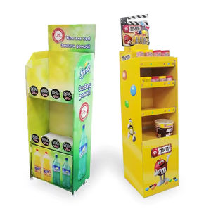 POS-Boden display für Süßwaren und Schokoladen produkte mit Wellpappe ständer für Einzelhandel werbung - Product Image 5