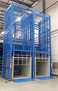 <span class=keywords><strong>Lift</strong></span> Barang Gudang Hidrolik Pengangkat Barang 1 Ton - 6 Ton, Kapasitas 1M-20M, Dapat Disesuaikan - Product Image 3