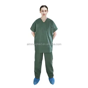Reina Medical Scrub Uniform Peeling Dispos Peeling Kleid