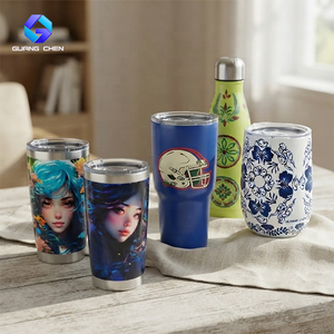 Impresora UV Cilíndrica Rotativa de Alta Velocidad Gc360 con Impresión Repetitiva con un Clic para Botellas, Vasos, Pelotas de Golf y Objetos 3D - Product Image 2