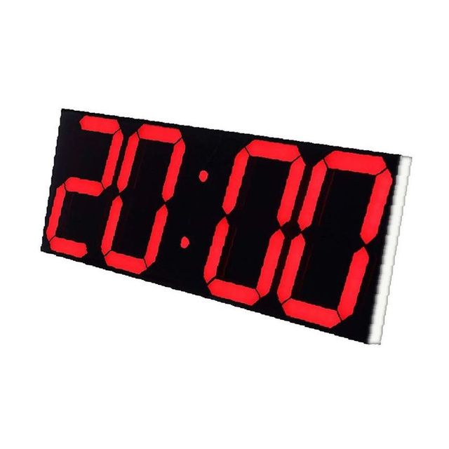 Giant WiFi-Enabled 6-Inch Digital Wall Clock for Modern Timekeeping
