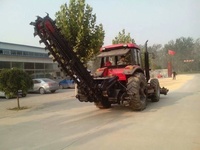 Zanjadora Agrícola para Tractor con Caja de Cambios y Engranajes, Potencia de 50-220 HP para Aplicaciones de Trabajo en Terrenos Super Bajos