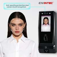 CT11 Sistema de Control de Acceso con Reconocimiento Facial por IA, Ethernet PoE, Sistema Operativo Linux de 3.5 Pulgadas, Aplicación Móvil Android BLE, Código QR, ODM OEM