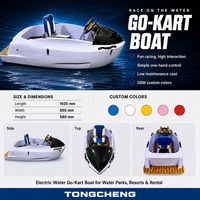 Kart électrique de loisirs aquatiques pour adultes, mini jet-boat, en matériau EPP de haute qualité, performances stables