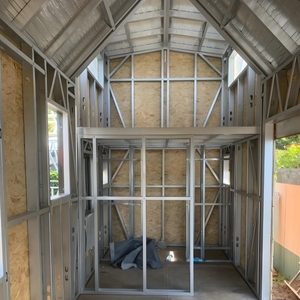 2025 nouveau style personnalisé minuscule mobile préfabriqué structure en acier maison remorque belle <span class=keywords><strong>location</strong></span> de studio pour voyage ou bureau - Product Image 6
