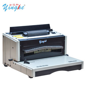 Máquina de Perforación y Encuadernación Eléctrica YH con Posicionamiento Ajustable de Paso 2:1 y 3:1 para Documentos A3/A4, Folletos y Propuestas - Product Image 5