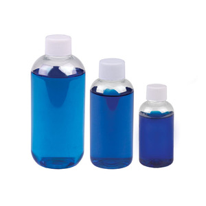 디스크 상단이있는 투명 보스턴 라운드 <span class=keywords><strong>PET</strong></span> 병 - Product Image 2