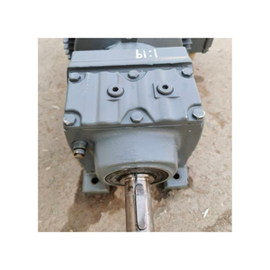 Moteur à engrenages hélicoïdaux R37 DT90L4 d'origine, neuf, 1,5 kW, 4P, IE1, montage au pied, arbre parallèle, réducteur d'engrenages industriel - Product Image 6