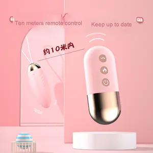 Lailai Upgrade Gladiators Vibrator Nirkabel dengan Remote Kontrol 10 Frekuensi 100% Tahan Air USB Isi Ulang Suara Rendah 50dB - Product Image 2